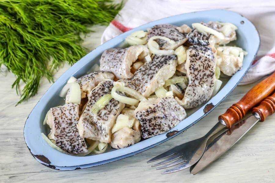 Маринованная щука с уксусом - как правильно замариновать щуку кусочками, пошаговый рецепт с фото