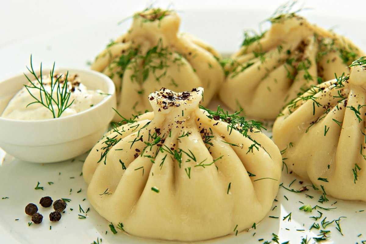Жареные хинкали