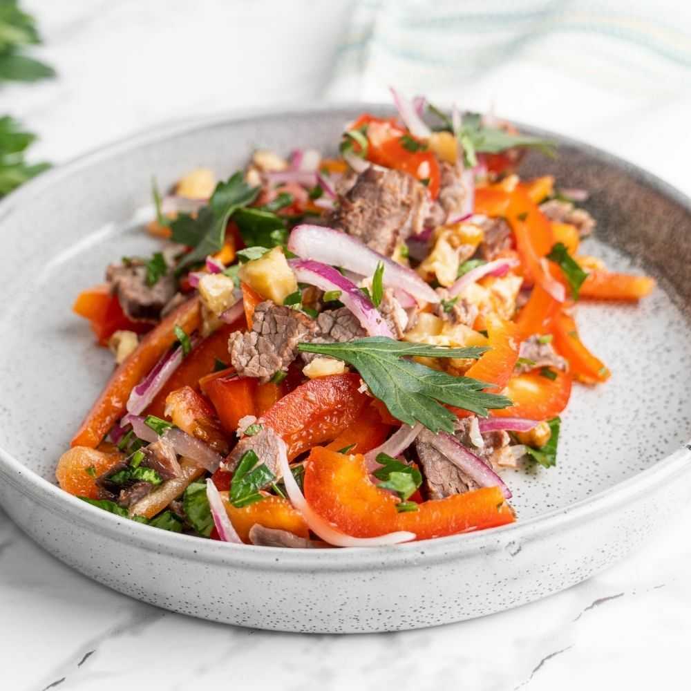 Салат тбилиси – 5 вкусных рецептов