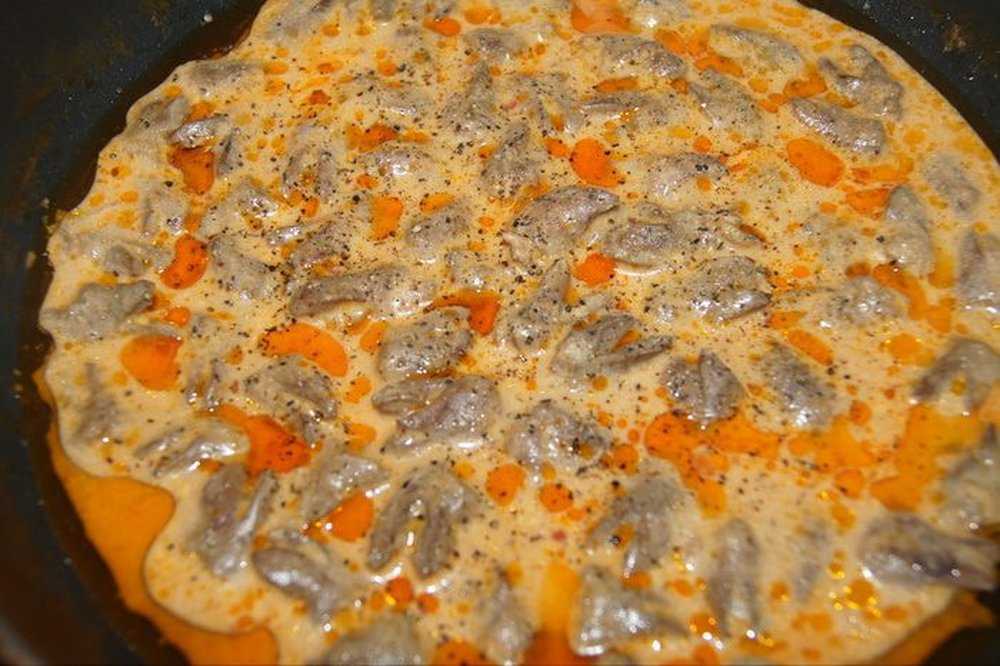 Рецепты подливы с куриными сердечками