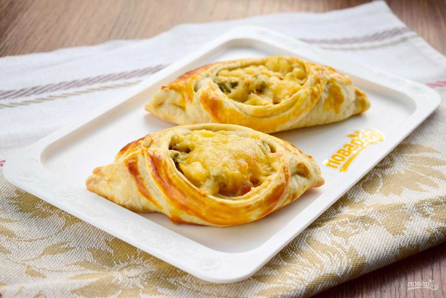 Что приготовить из слоеного дрожжевого теста - 20 быстрых и вкусных блюд