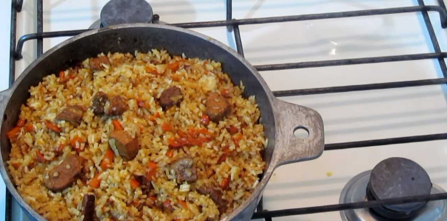 Плов из свинины - 4 пошаговых рецепта