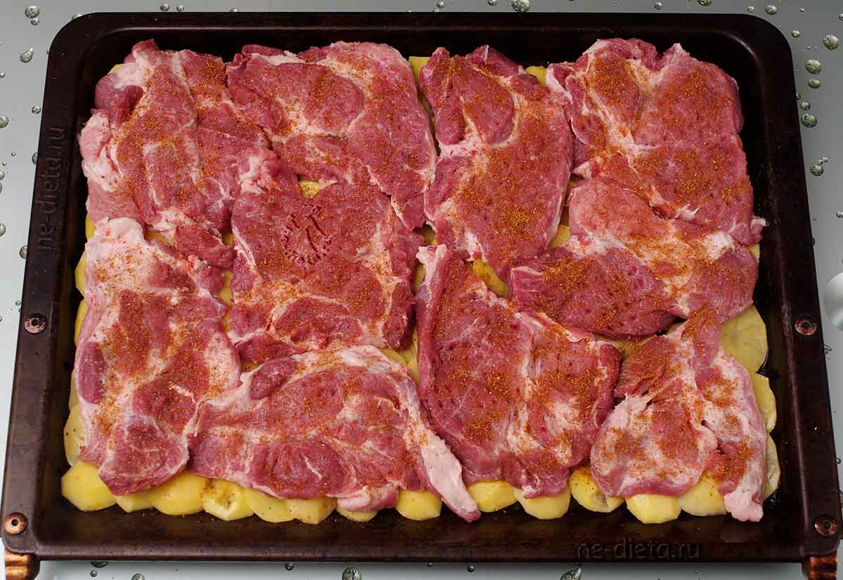 Мясо по капитански в духовке рецепт