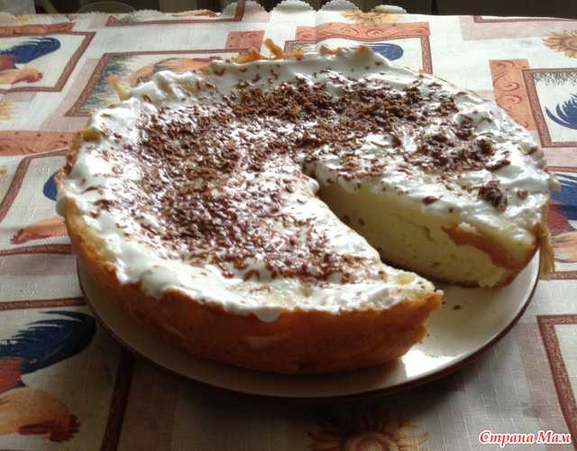 Запеканка в мультиварке редмонд творожная с манкой