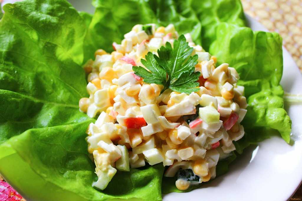 Салаты с крабовыми палочками - 8 самых вкусных и простых рецептов
