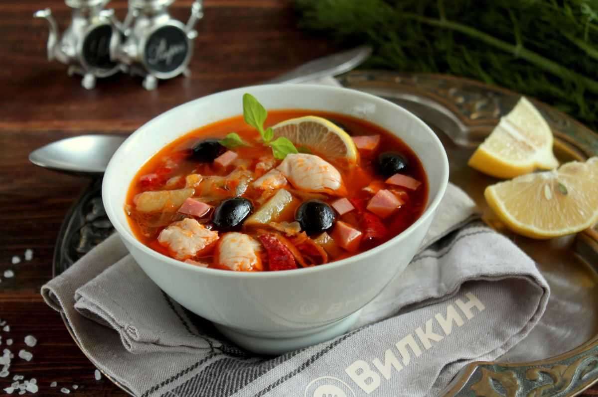 Солянка сборная мясная - вкусные рецепты