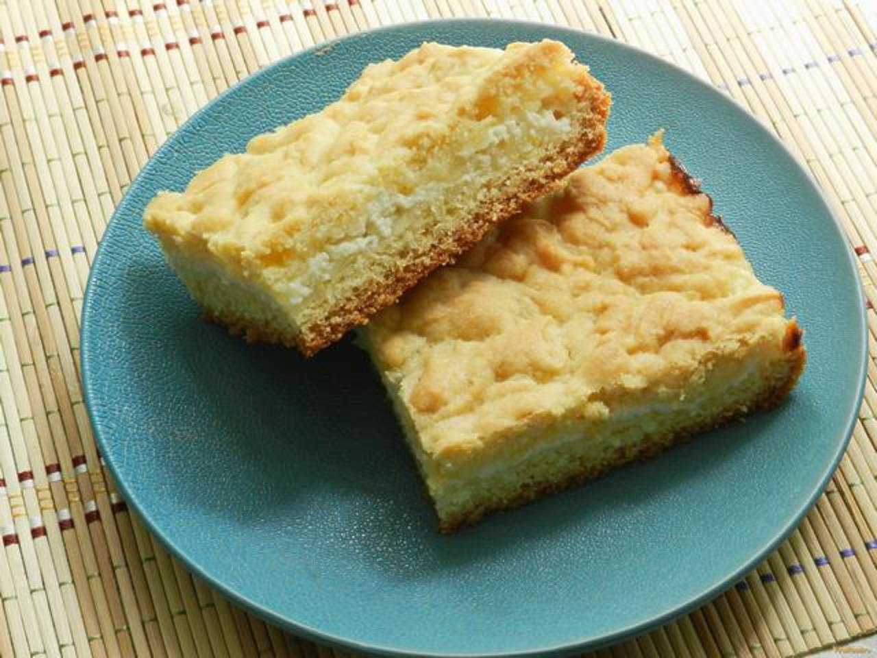 Пирог с творогом из песочного теста – вкусные рецепты