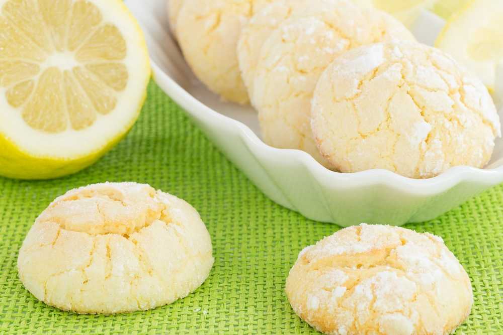 Лимонное печенье к чаю: 6 пошаговых рецептов с фото