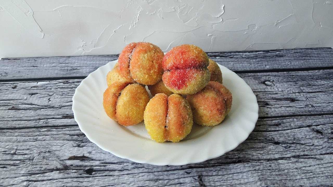 Печенье персики топ 10 самых лучших рецептов