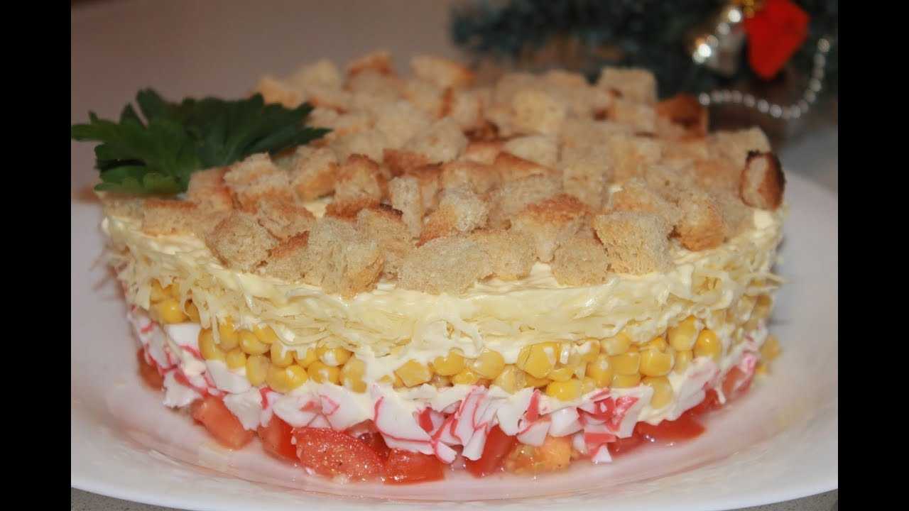 10 лучших рецептов салата «красное море» с крабовыми палочками