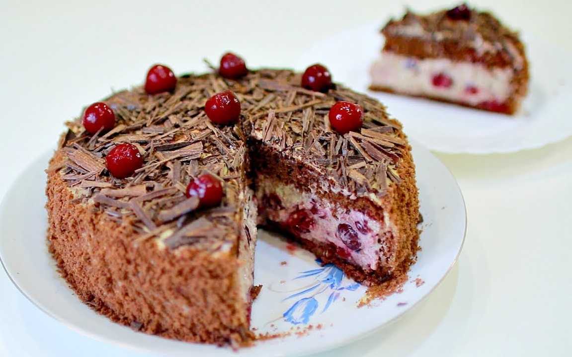 Пьяная вишня — торт из моего детства