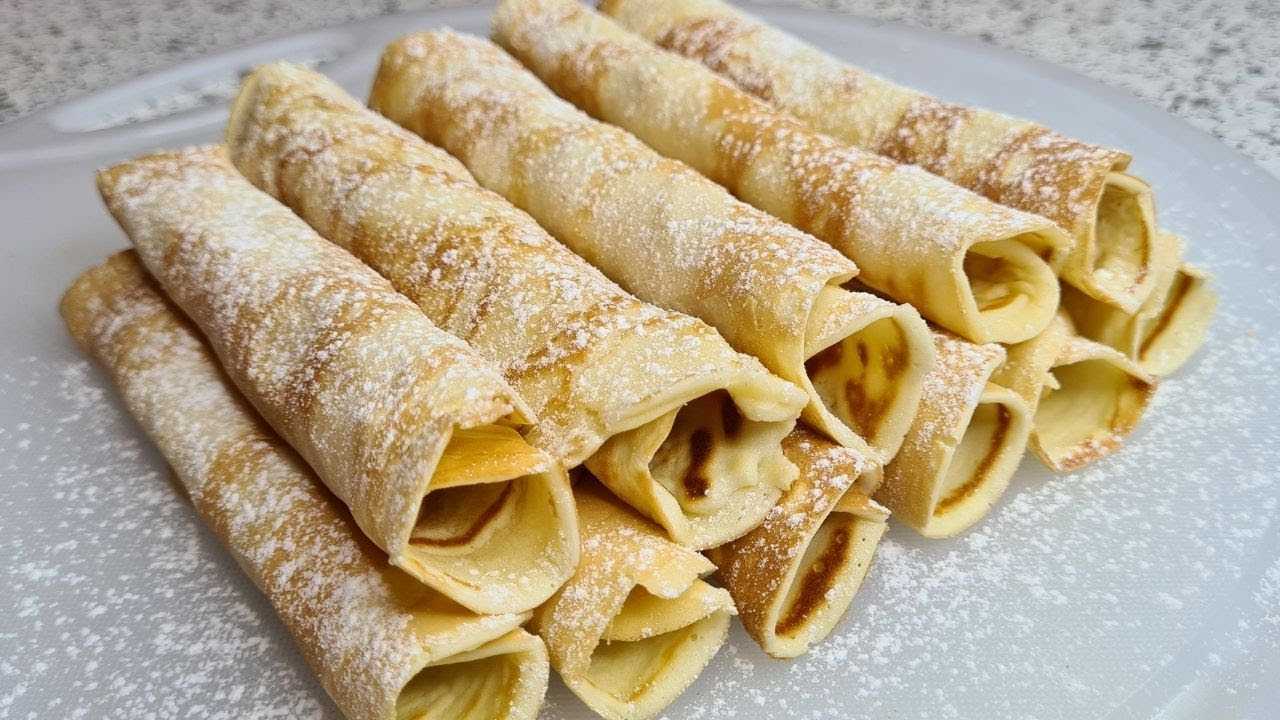 Вафельные трубочки в вафельнице: 9 рецептов