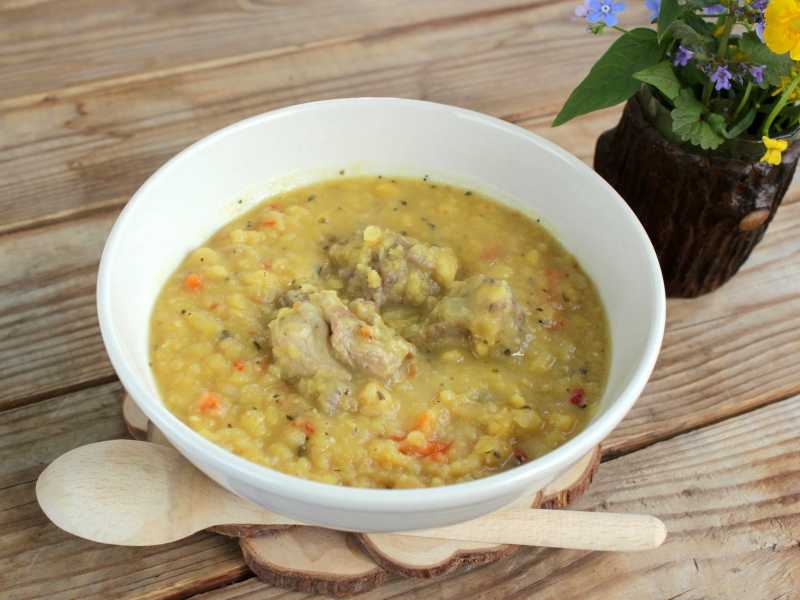 Вкусная гороховая каша в кастрюле пошаговый рецепт