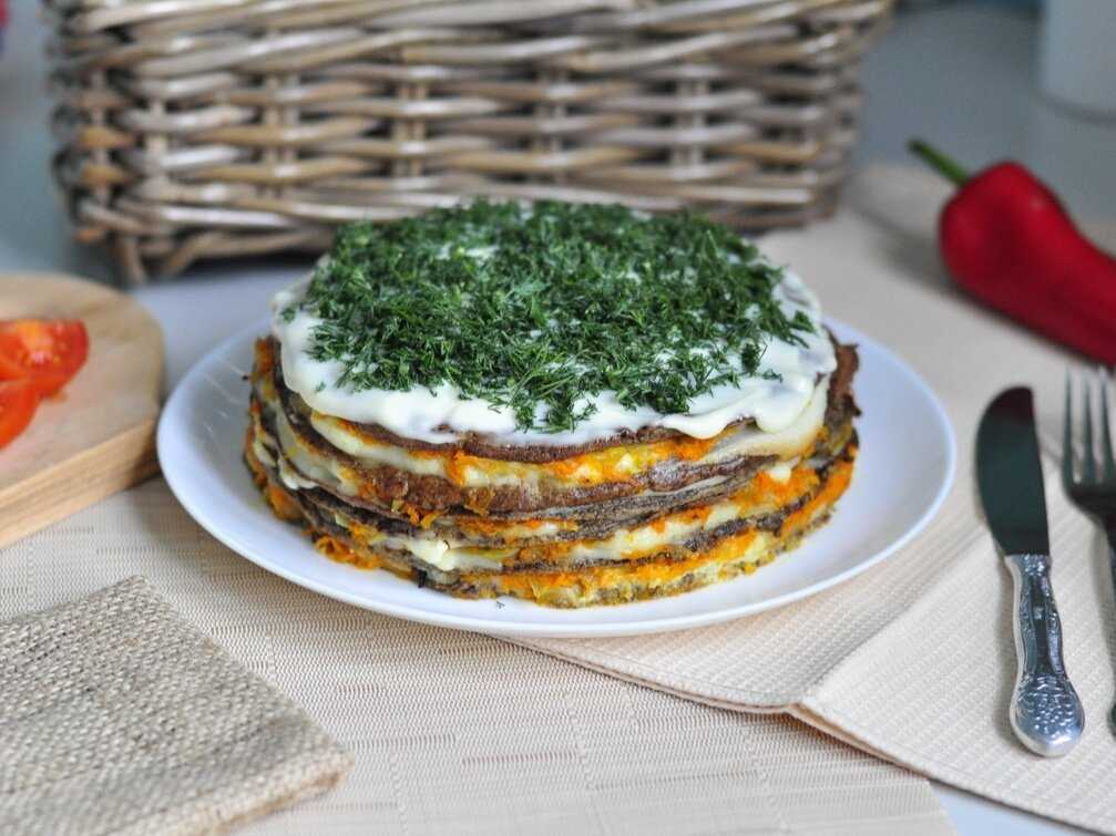 Печеночный торт