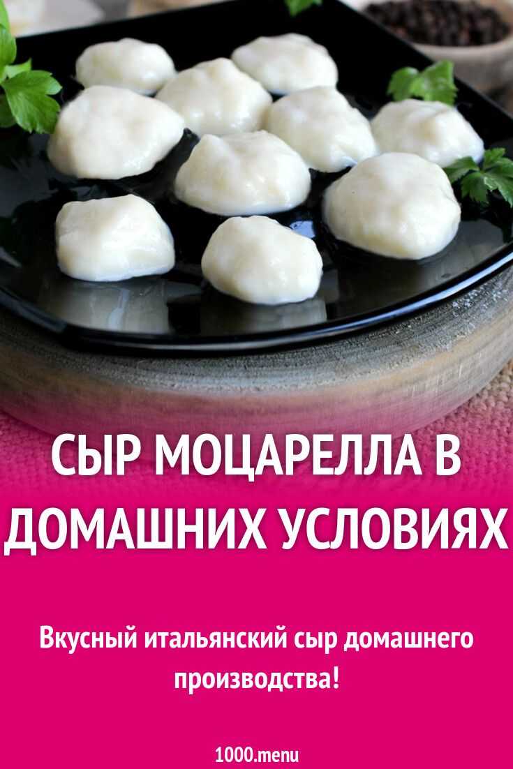 Сыр "моцарелла" вкусный рецепт с фото пошагово и видео - tvcook.ru