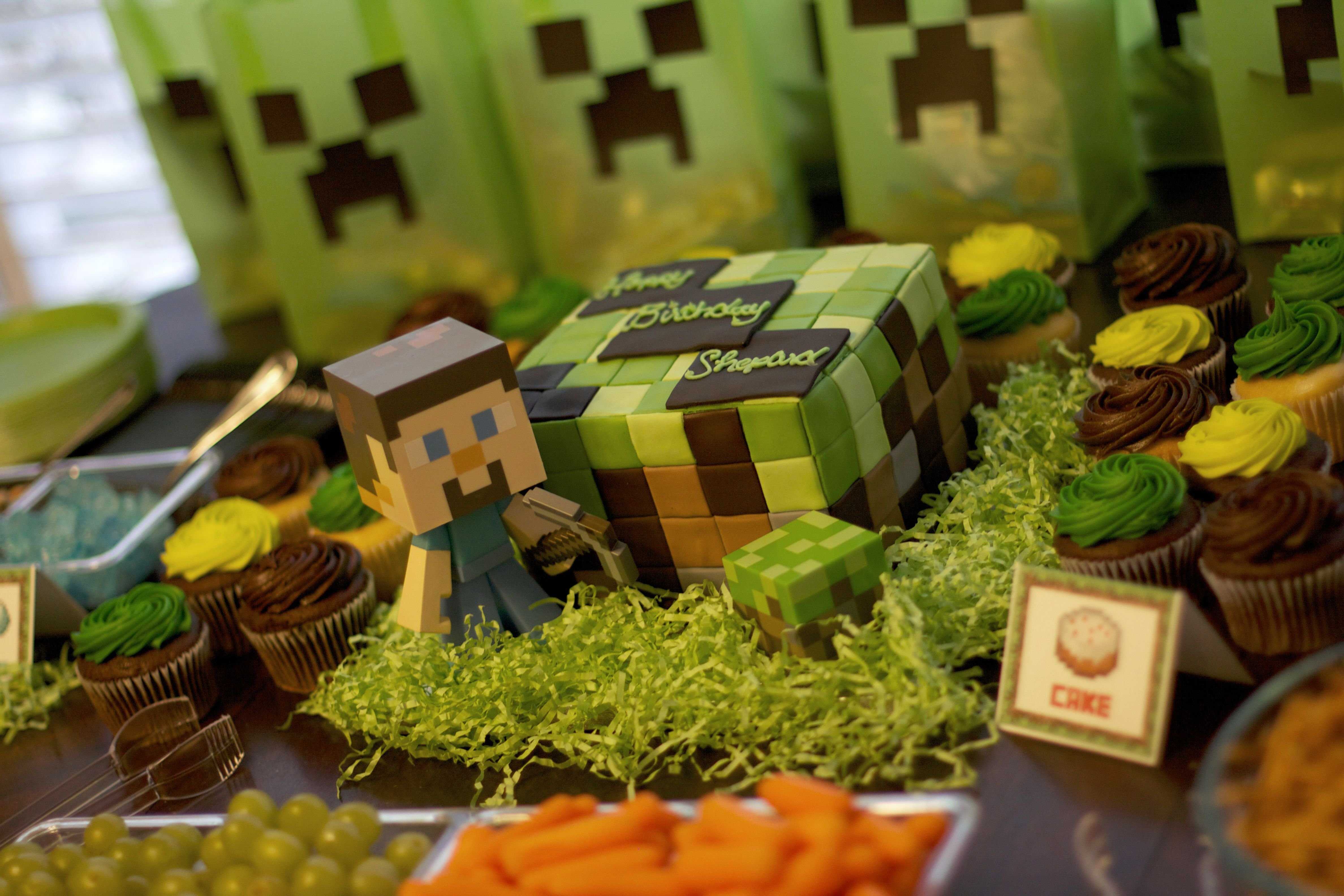 Как приготовить торт minecraft: пошаговая инструкция с фото