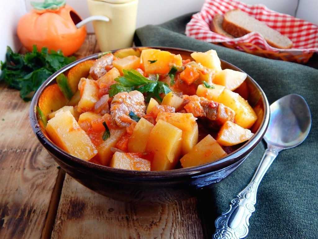 Овощное рагу с говядиной в мультиварке - рецепт для мультиварки - patee. рецепты