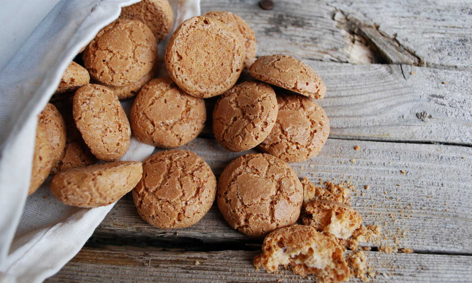 Печенье миндальное amaretti bonomi, 500 гр