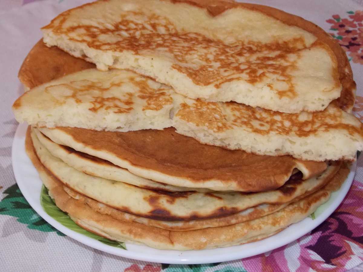 Блинчики на молоке тонкие и вкусные