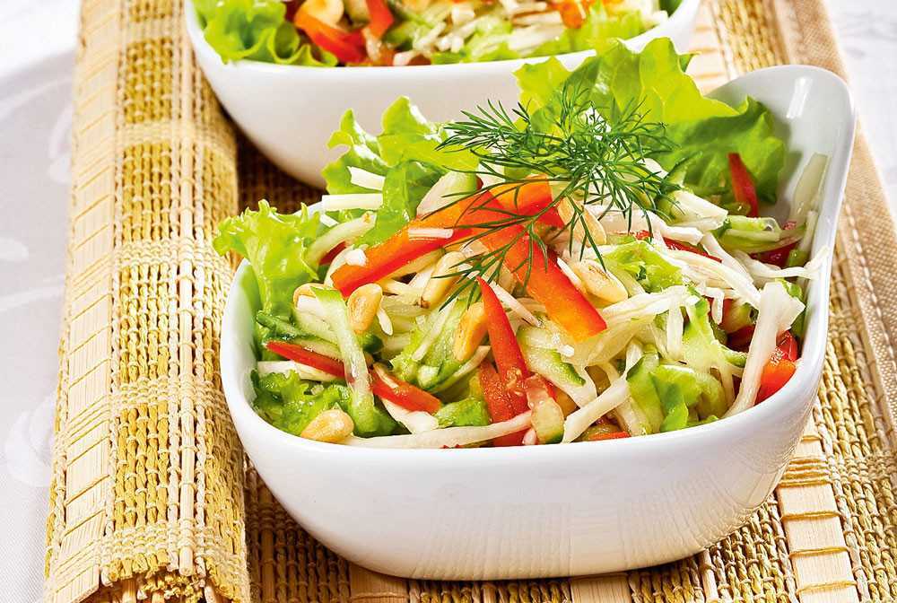 Салаты из свежей капусты — 9 очень вкусных рецептов