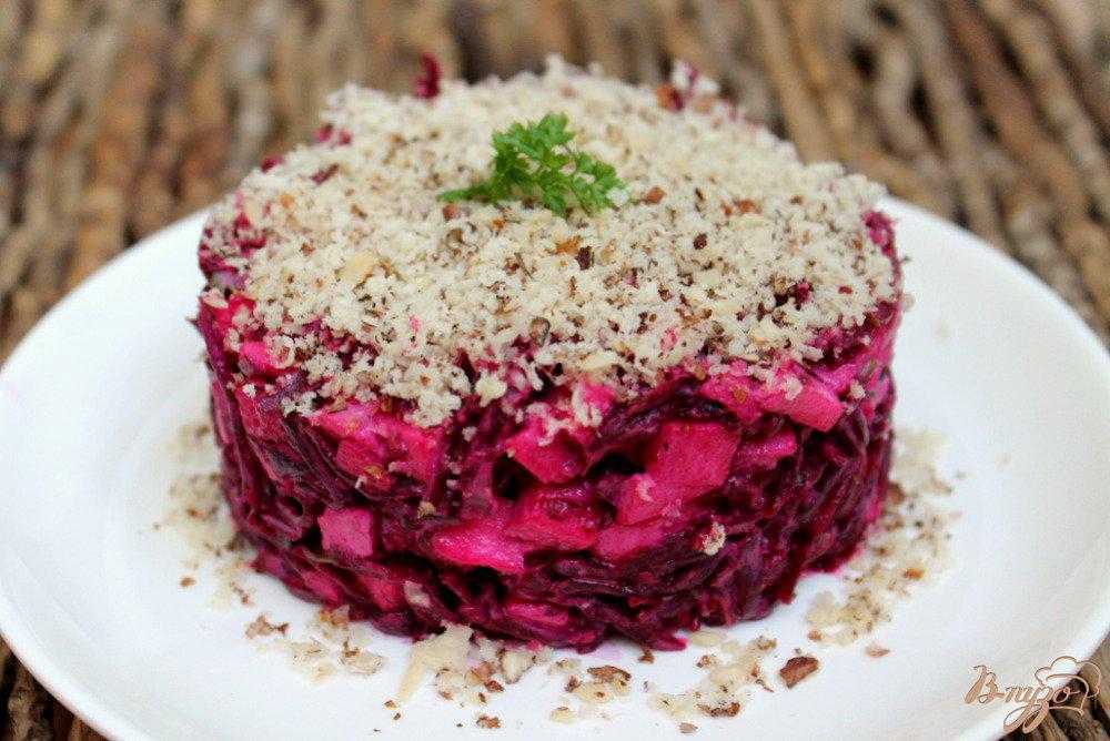 Салат из свеклы с черносливом - рецепт с фото очень вкусный