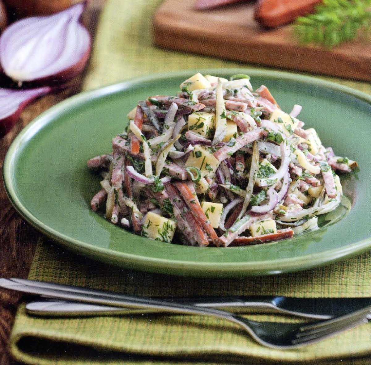 20 самых вкусных салатов с курицей и фасолью