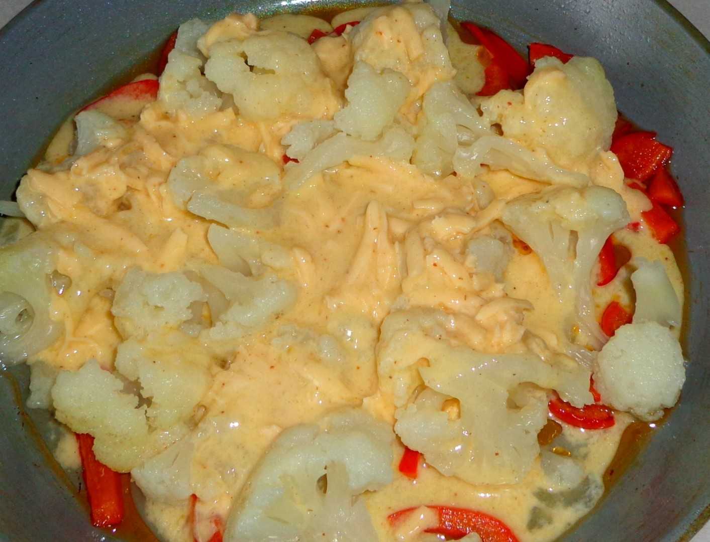 Цветная капуста в яйце и сухарях на сковороде - 10 пошаговых фото в рецепте