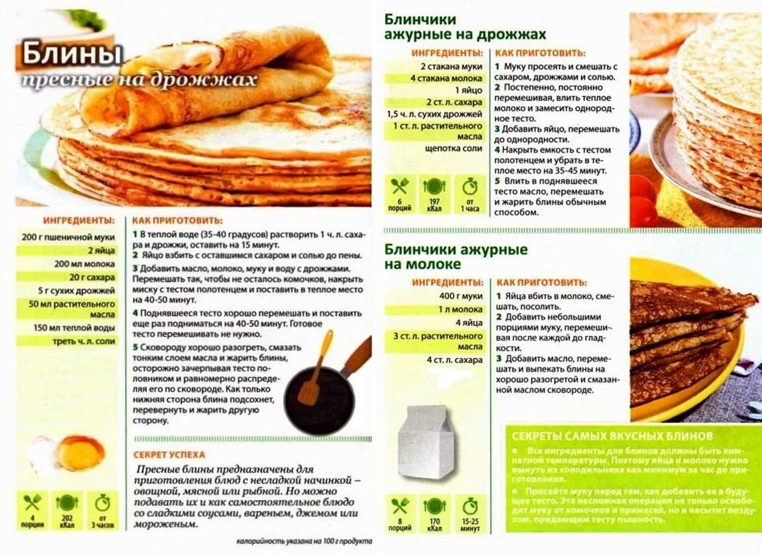 Постные блины на дрожжах - рецепты с фото пошагово: тонкие и толстые