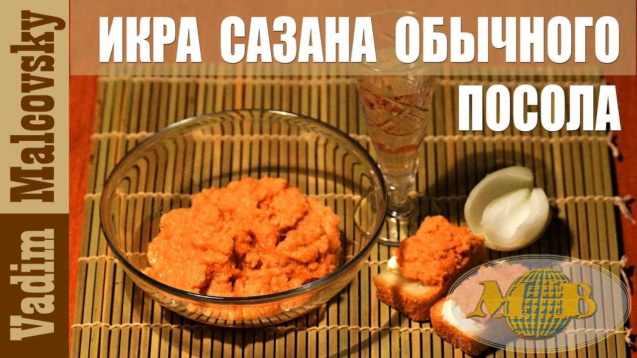 Как засолить икру сазана рецепт с фото- рецепт пошаговый с фото