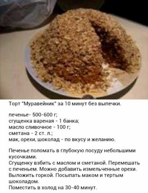 Торт из печенья без выпечки: 12 простых и вкусных рецептов (пошагово)
