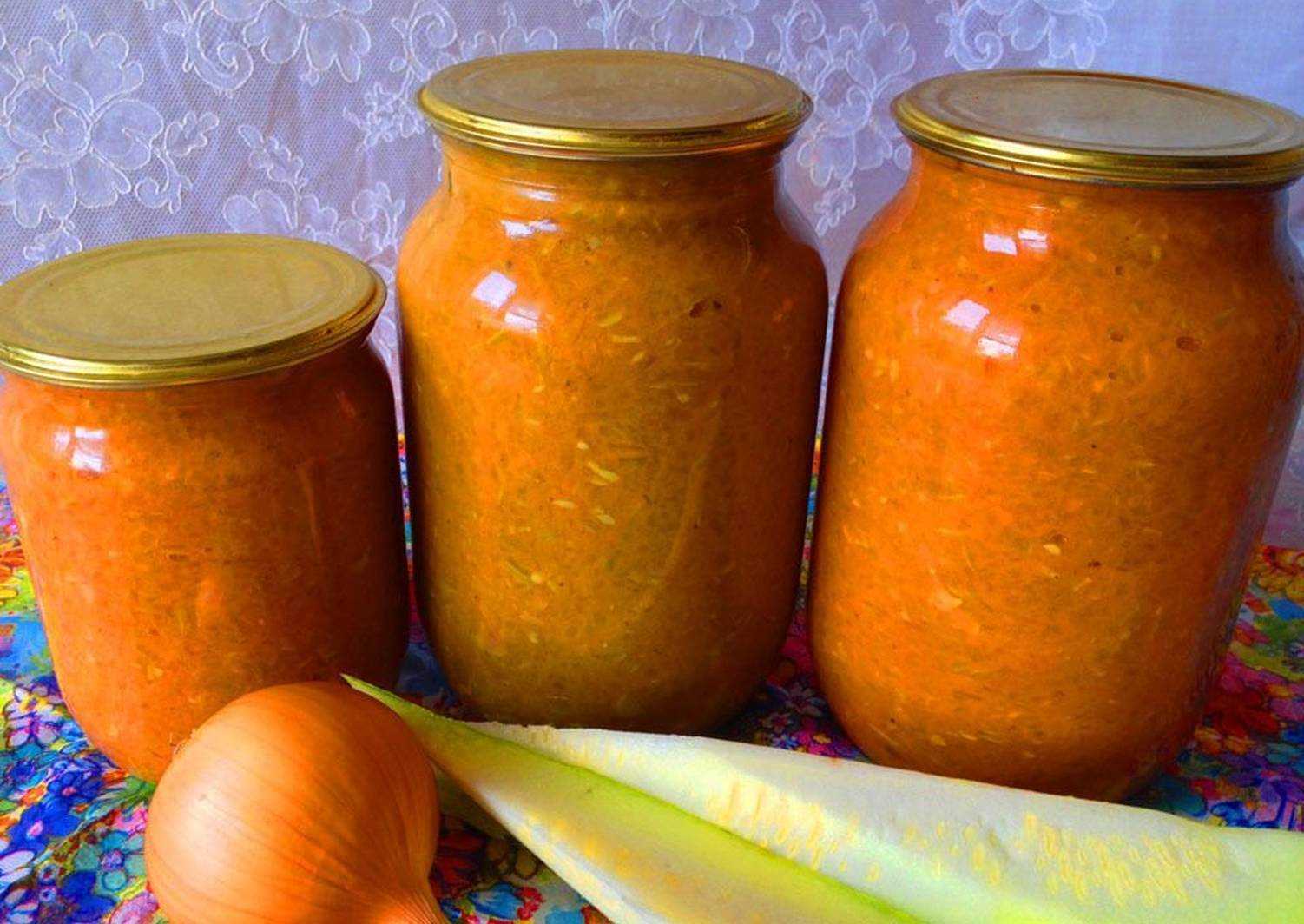 7 лучших рецептов кабачковой икры на зиму