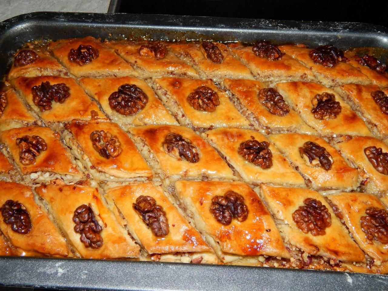 Пахлава азербайджанская • пошаговый рецепт с фото