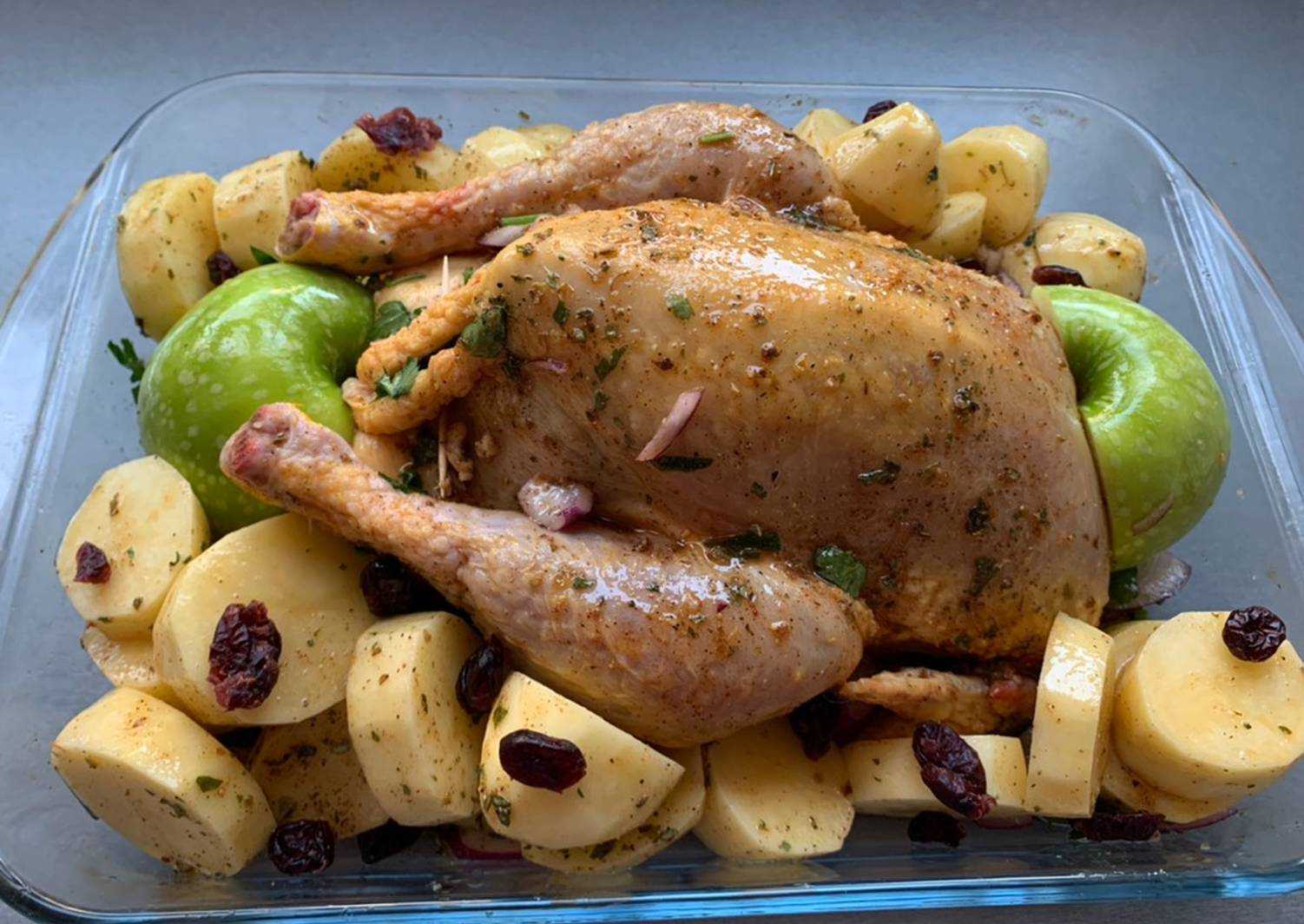 Жаркое из свинины с картошкой в духовке
