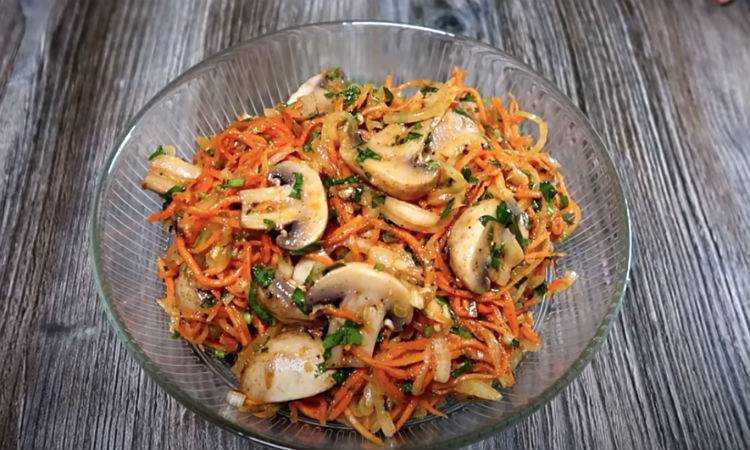 Шампиньоны по-корейски в домашних условиях - wowcook.net