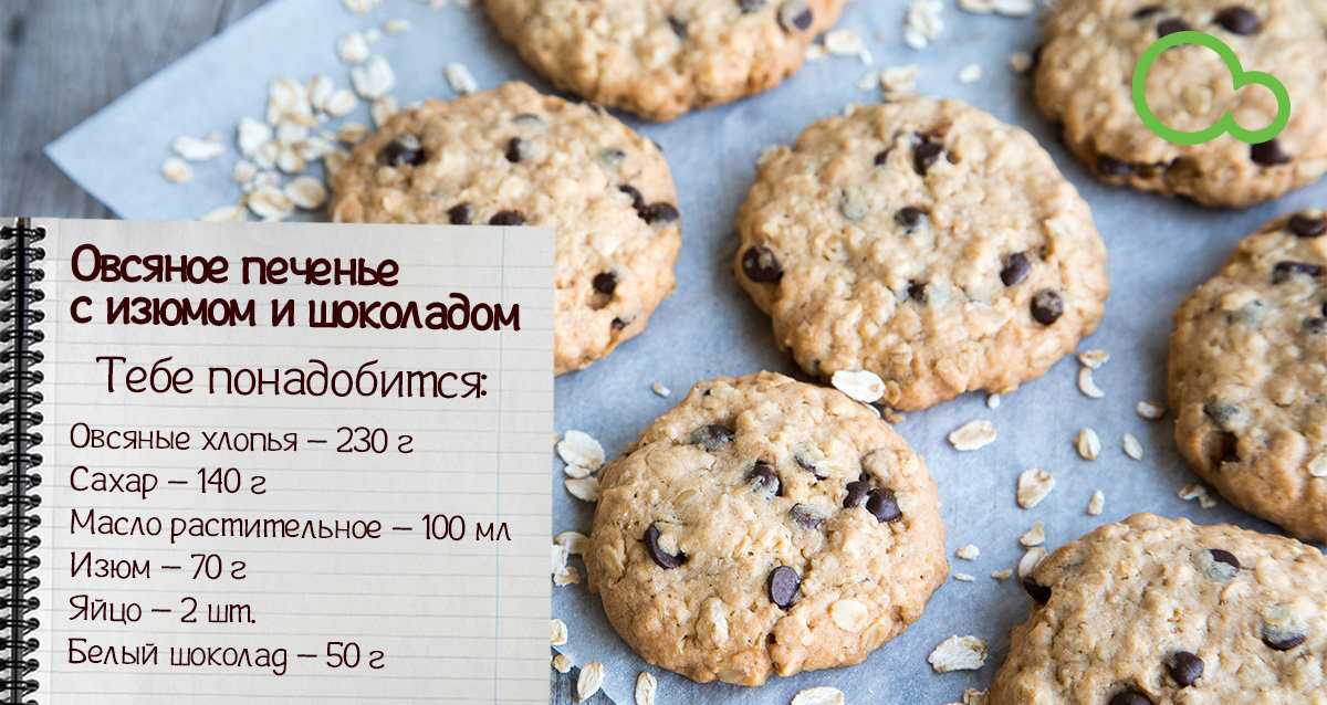 Овсяное печенье: 10 рецептов настоящего полезного лакомства