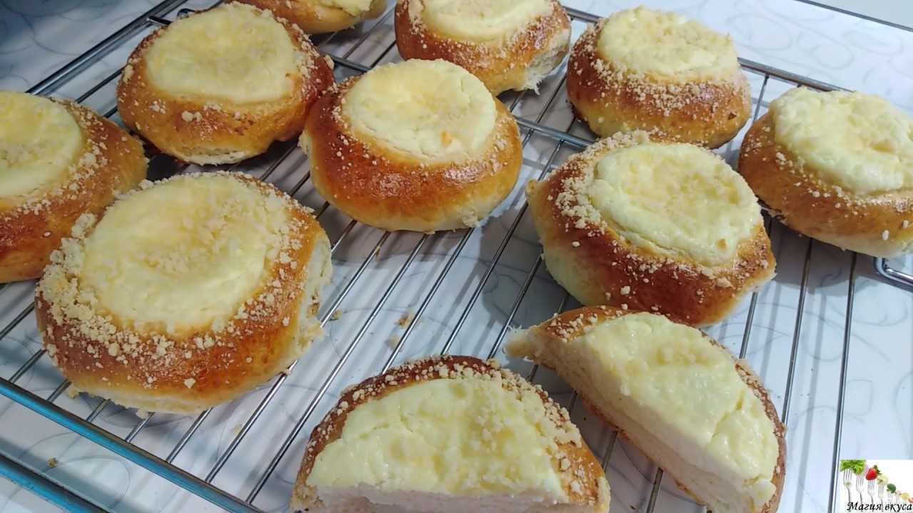 Ватрушки из дрожжевого теста 17 рецептов - 1000.menu