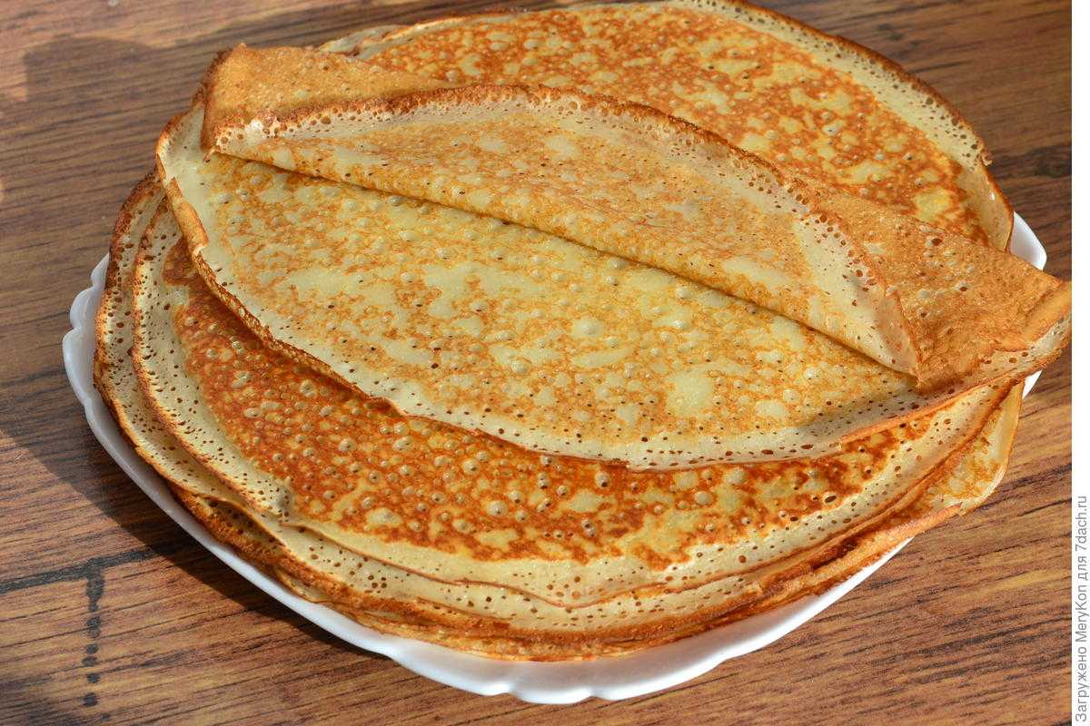 Блины на молоке тонкие с дырочками - рецепты очень вкусных ажурных блинов
