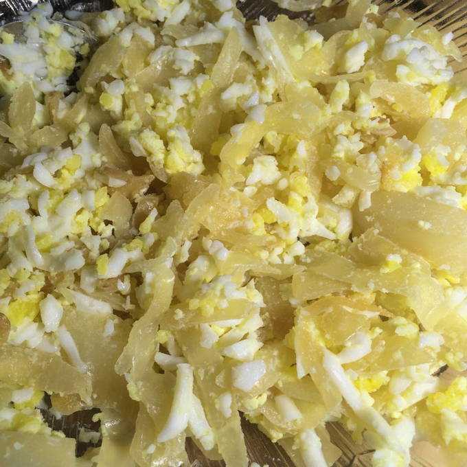 Пирожки с капустой и яйцом жареные на сковороде (вкусные)