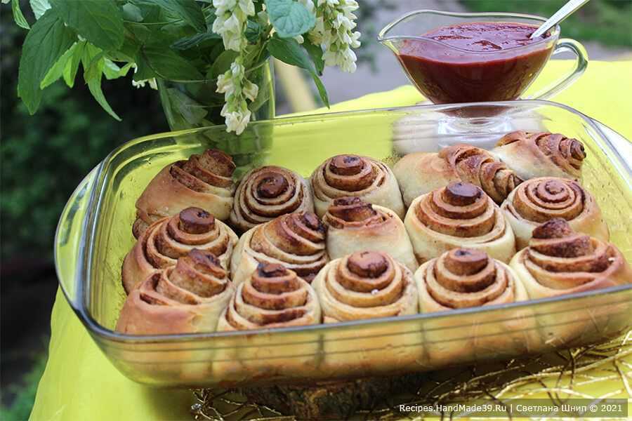 Булочки синнабоны в домашних условиях: 5 лучших пошаговых рецептов