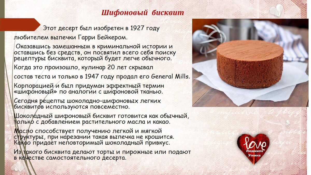 Торт Рецепт Фото Пышный Бисквит