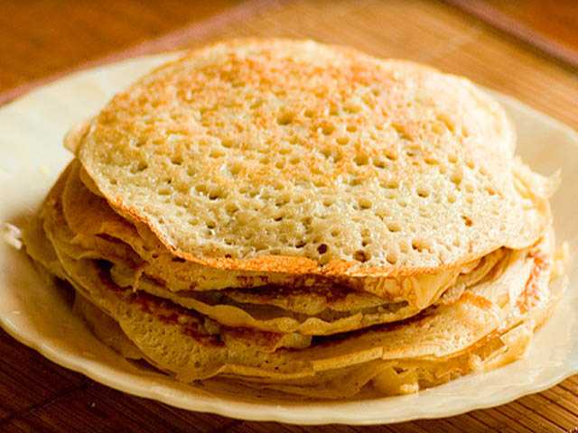 Блины на воде с яйцами тонкие и вкусные | рецепты