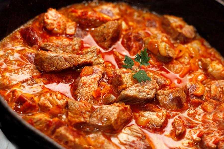 15 рецептов самого вкусного гуляша из свинины с подливкой