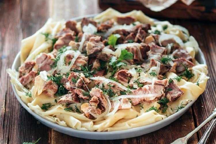 Бешбармак из говядины — 7 рецептов казахской кухни