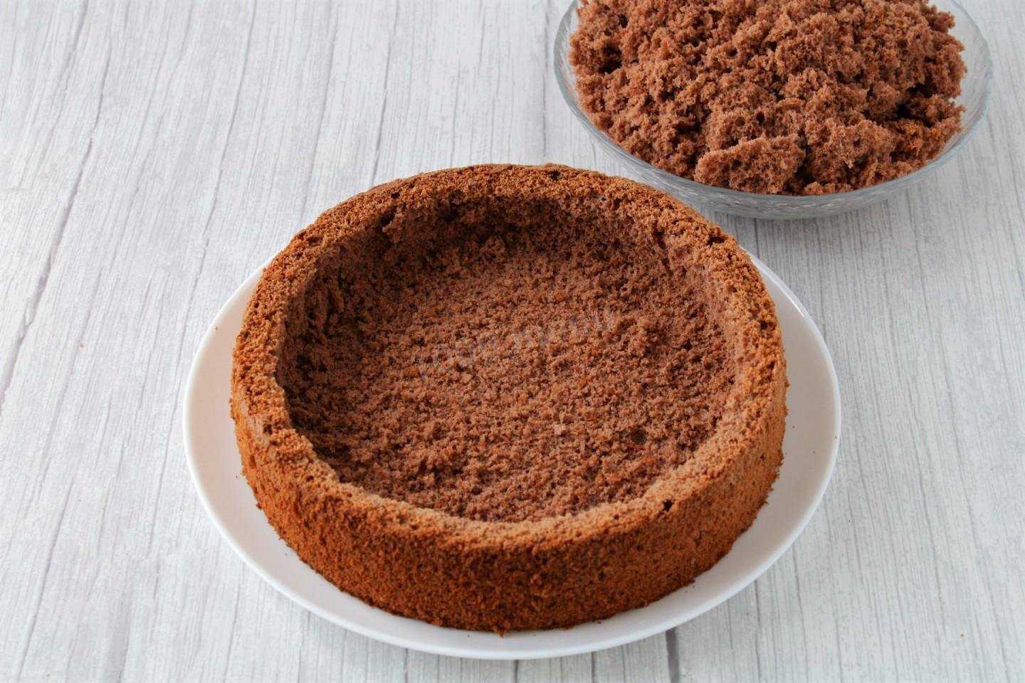 Пошаговый рецепт приготовления торта «норка крота»