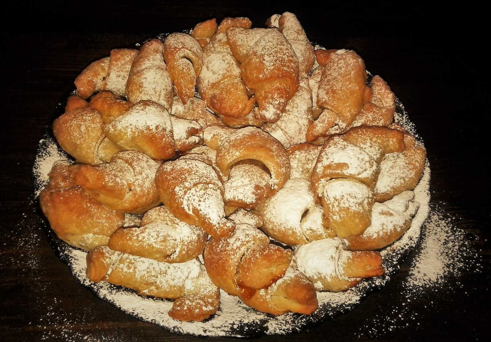 Рогалики на сметане - вкусный рецепт с фото пошагово