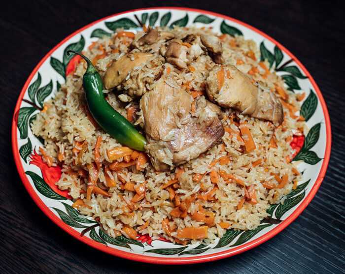 Плов с курицей