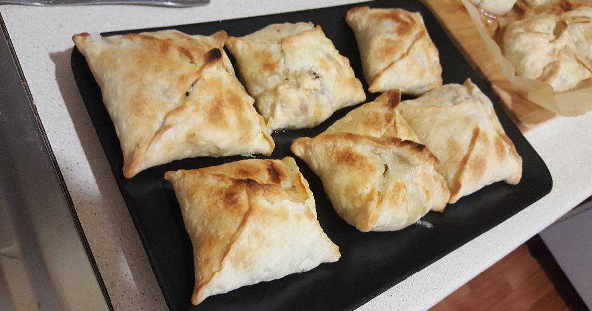 Треугольники (очпочмак) с мясом и картошкой – вкусные и сочные