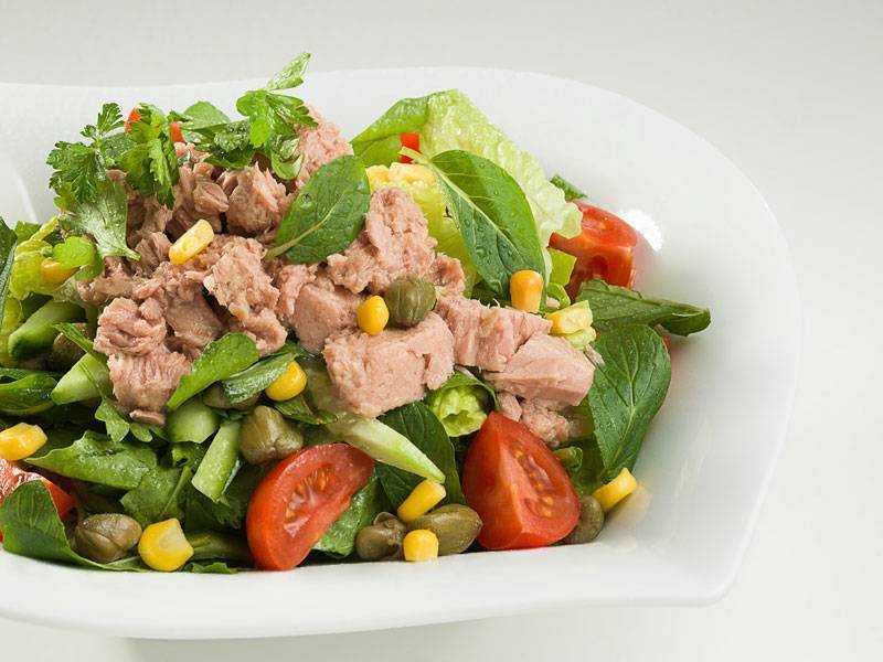 🚩 пп салат с консервированным тунцом: 6 вкусных и сытных рецепта
