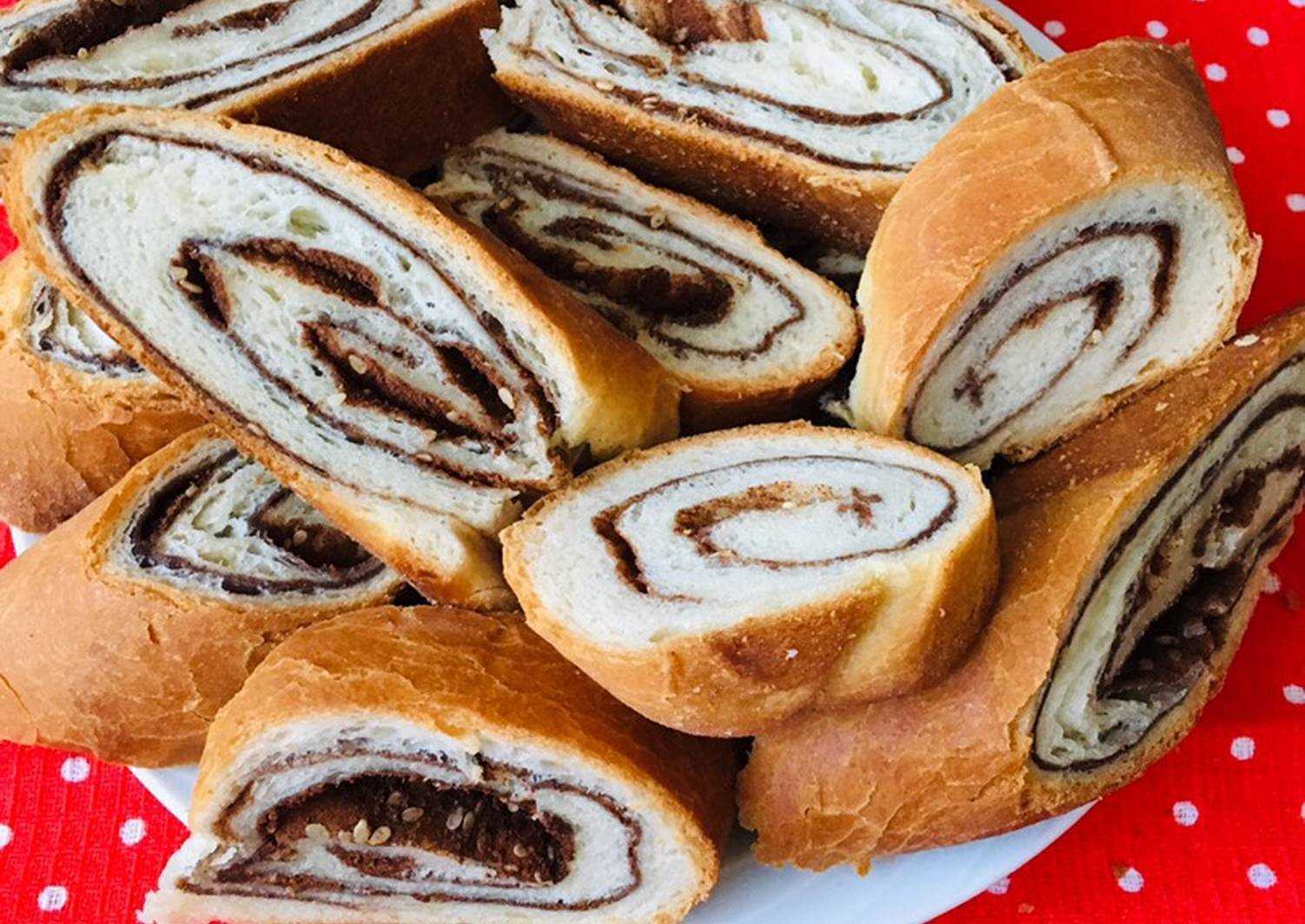 Творожные рулетики с корицей