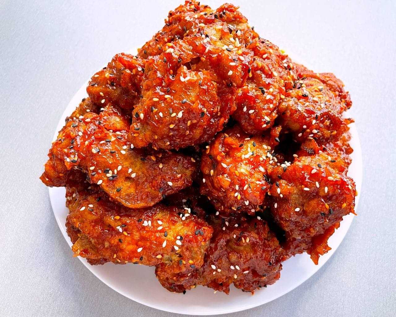 Рецепт куриных крылышек в кисло-сладком соусе - 7 пошаговых фото в рецепте